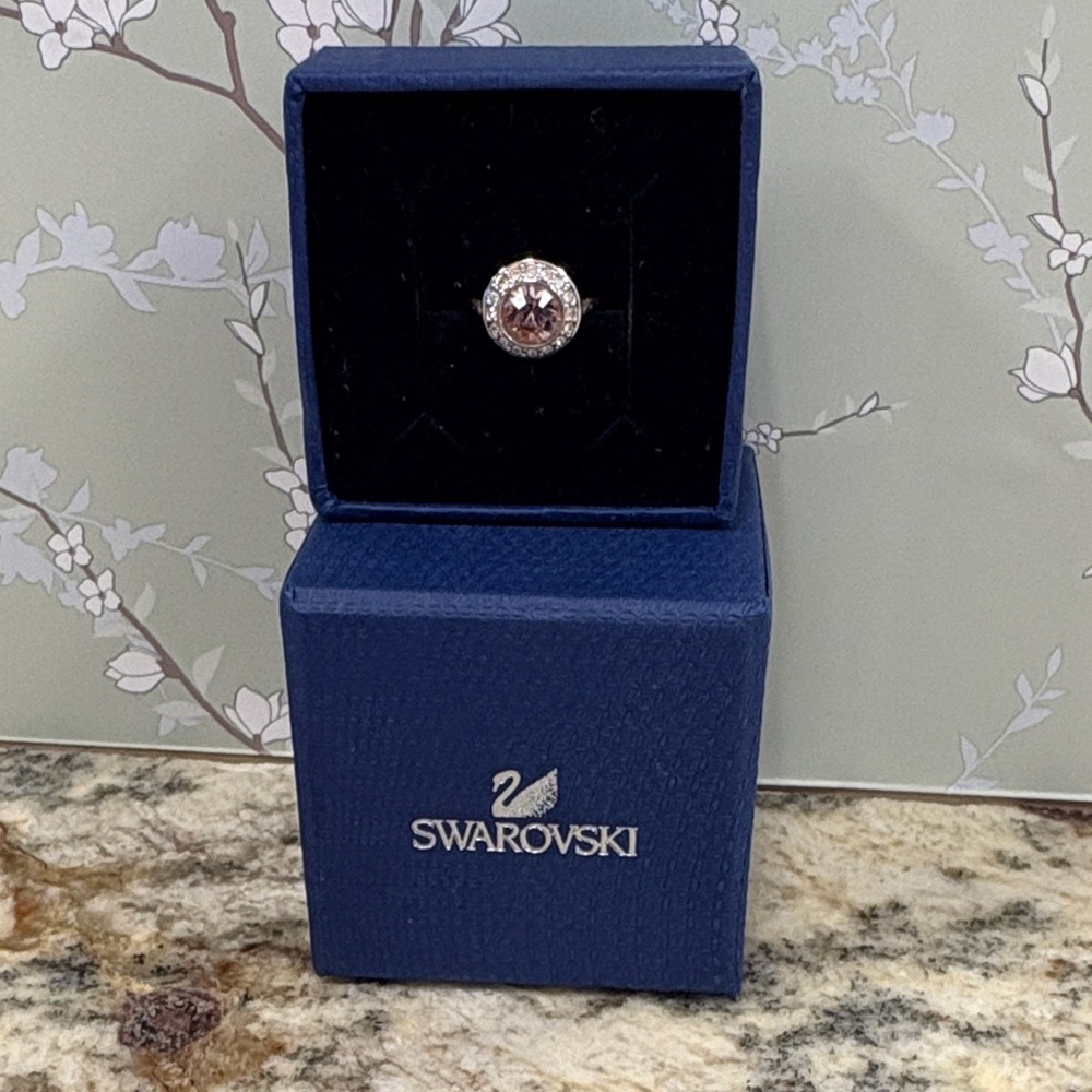 Swarovski Rose Crystal Ring